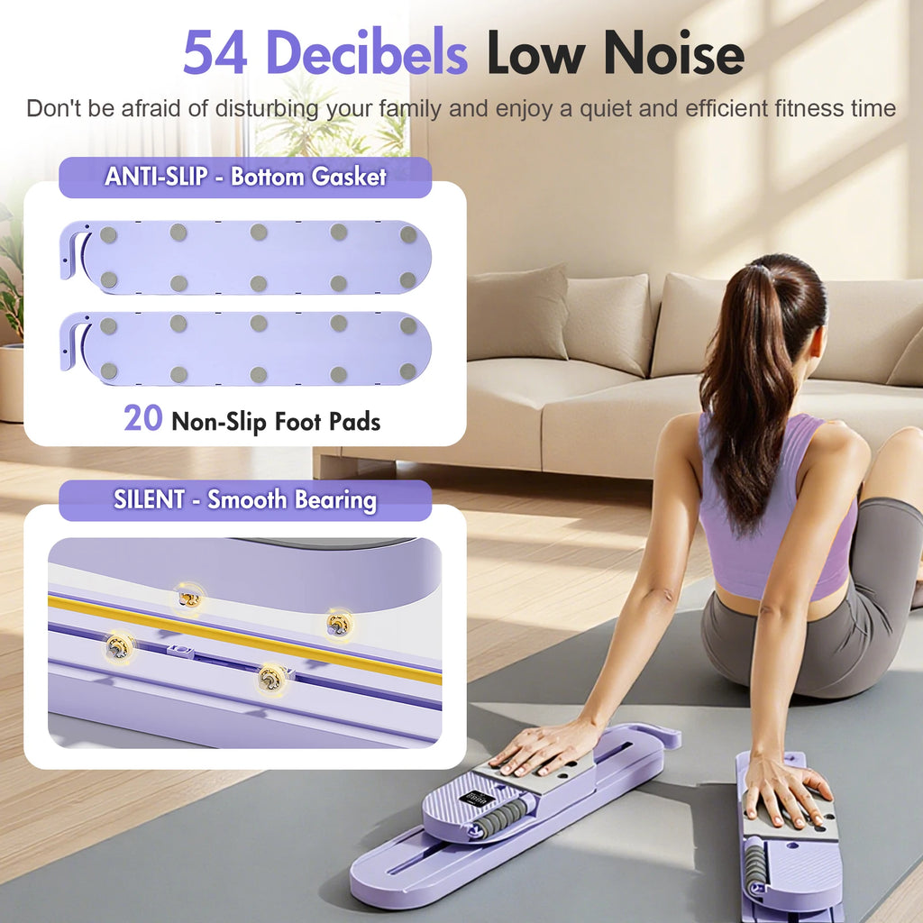 2-in-1 Split Ab Pilates  Ski Board