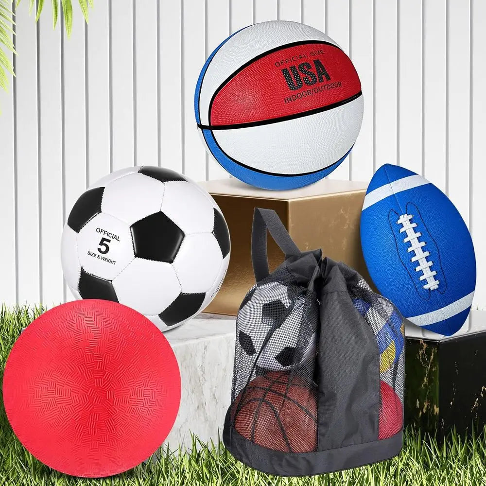 4-Piece Sports Balls Set: