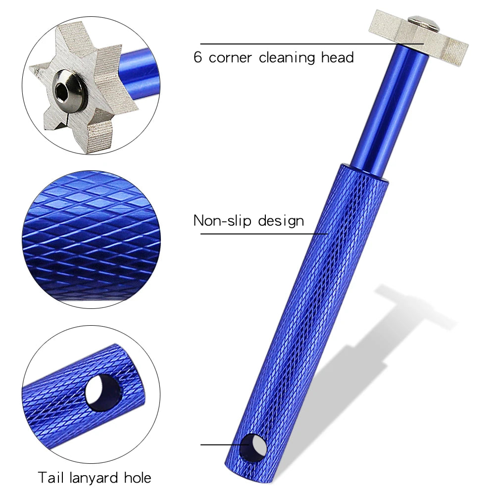 Golf Iron Wedge Club Groove Sharpener Cleaner