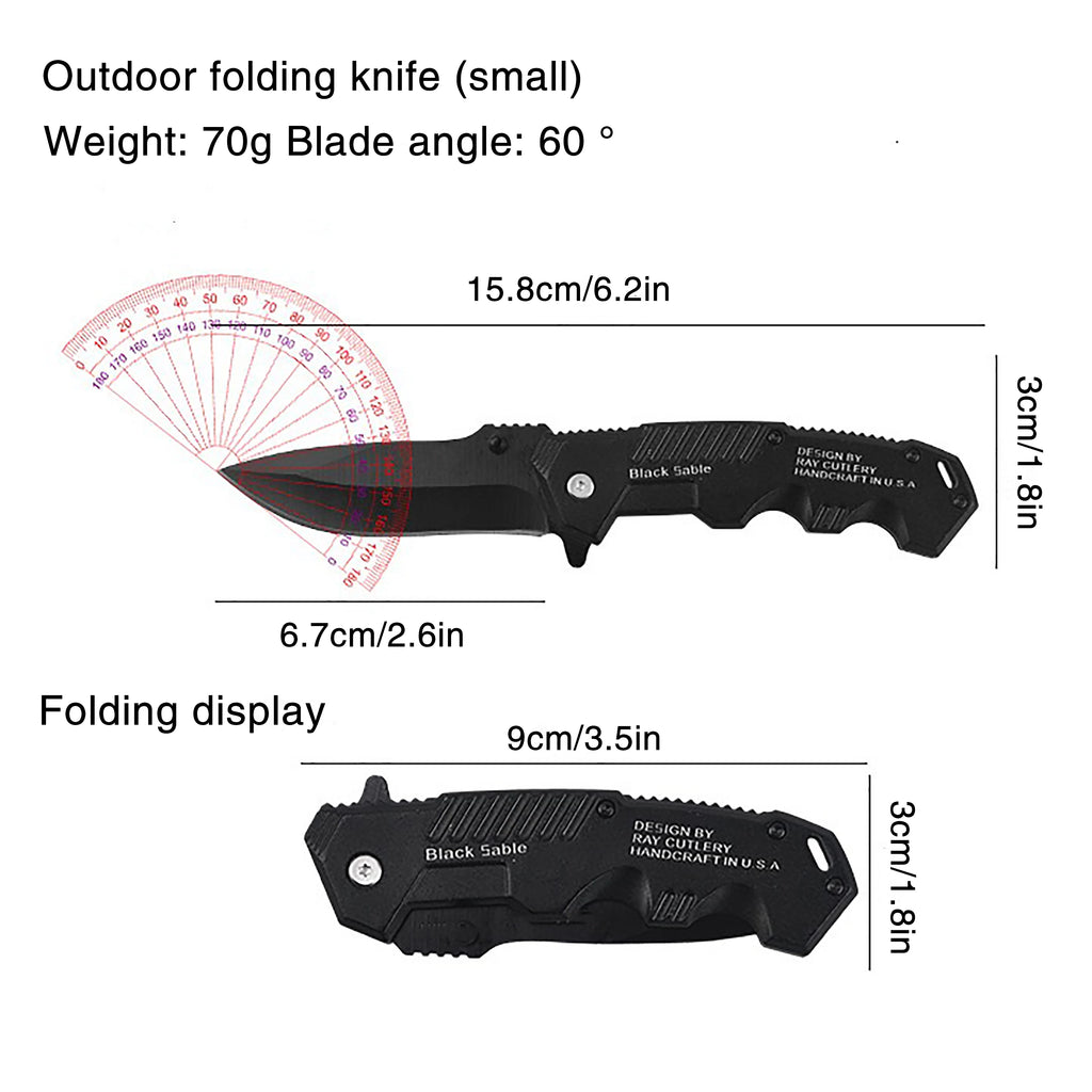 Folding pocket knife with pocket clip