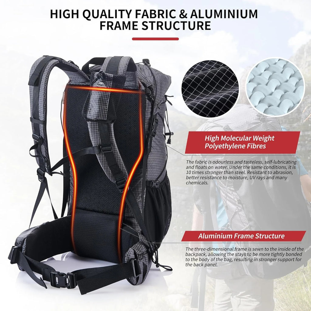 Rock Outdoor Bags 40L 60L Travel Backpacks