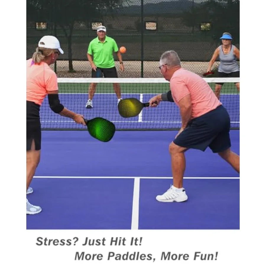 8-Pack Pickleball Paddles Set