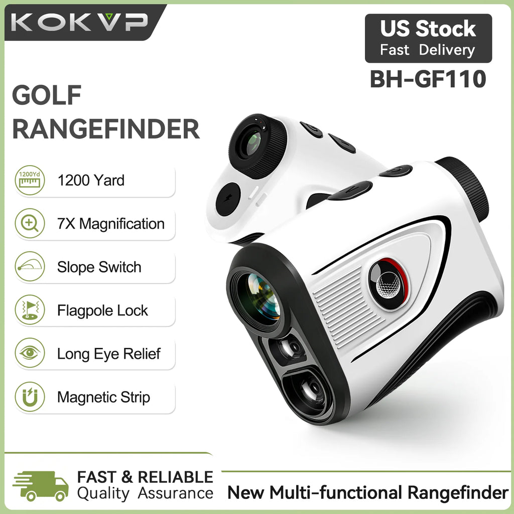 Golf Rangefinder 7X 905nm 1200 Yard Multifunctional