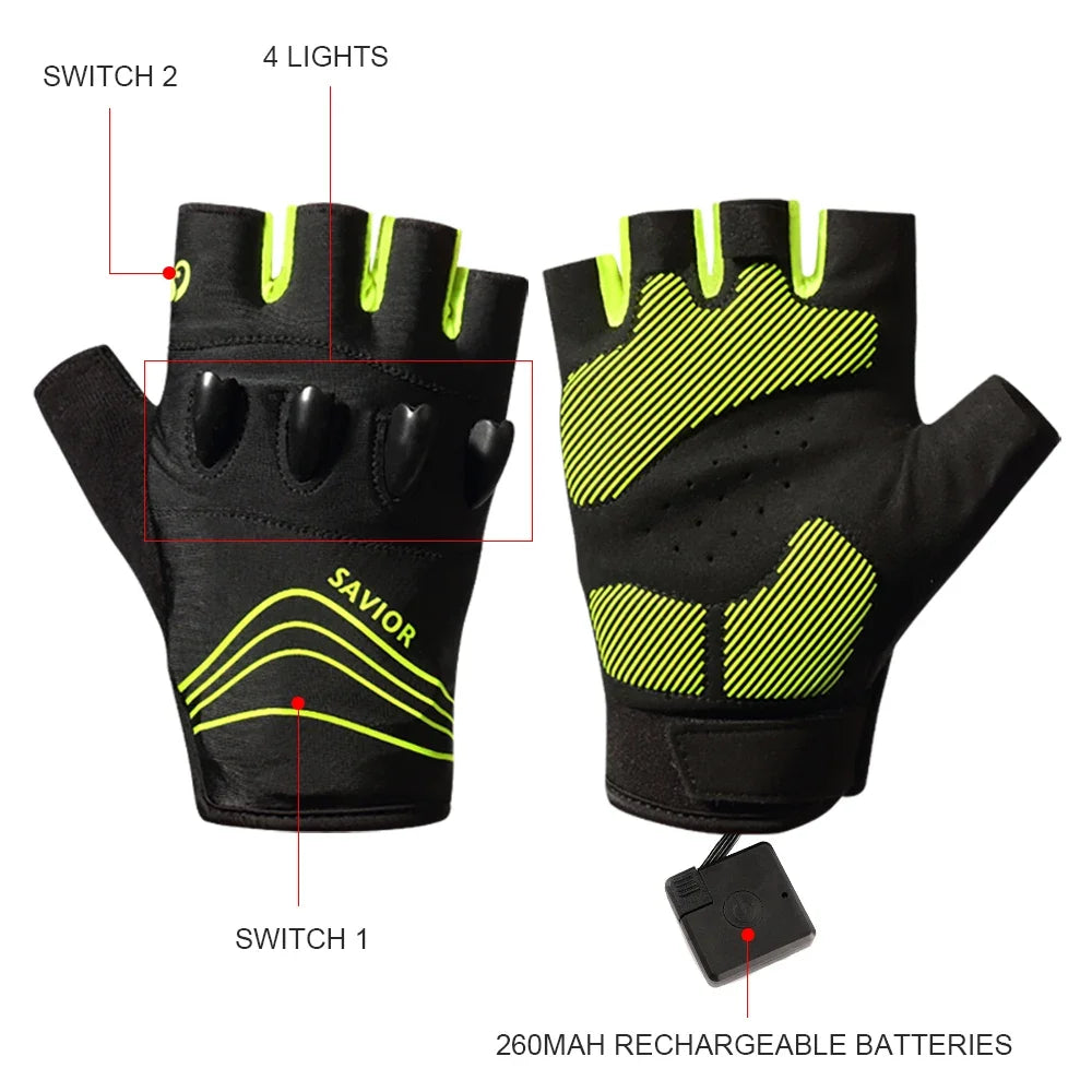 Outdoor Sports Cycling Gloves Half Finger