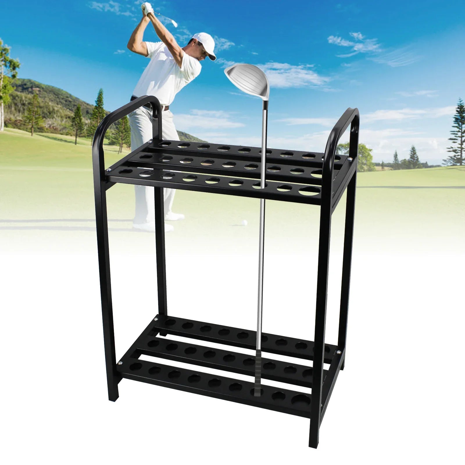 27 Golf Club  Rack Organizer