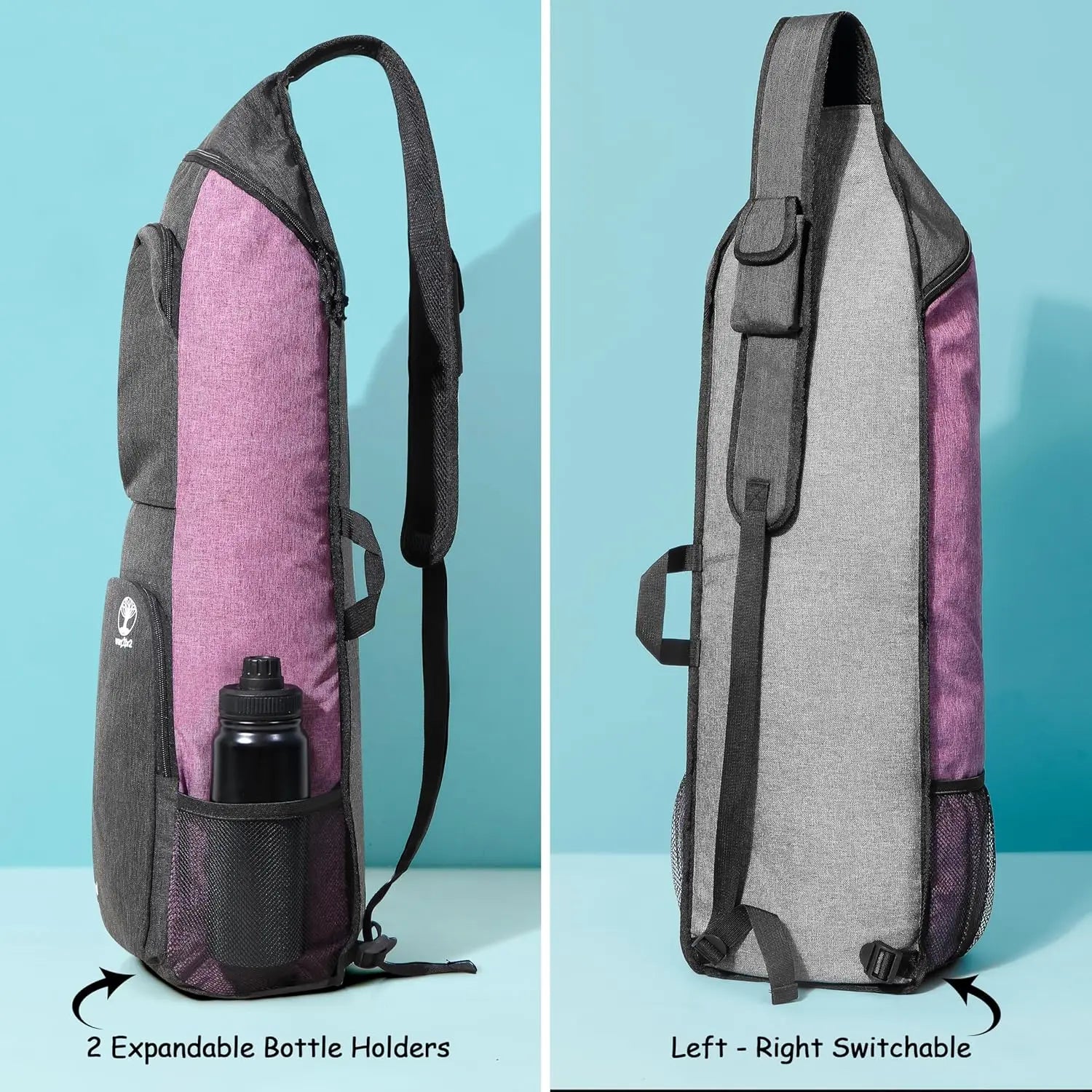 Yoga Mat Bag  Fits 26" Wide Mats