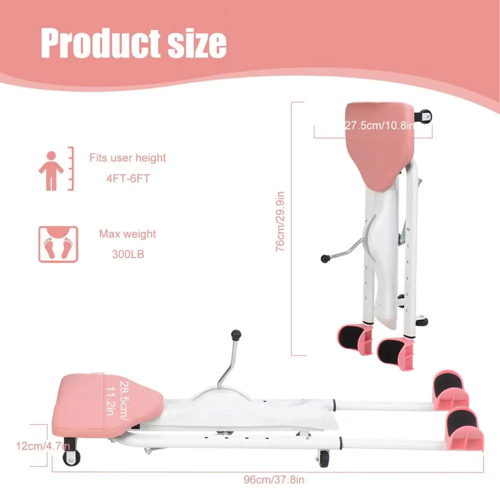 Split Machine Leg Stretcher