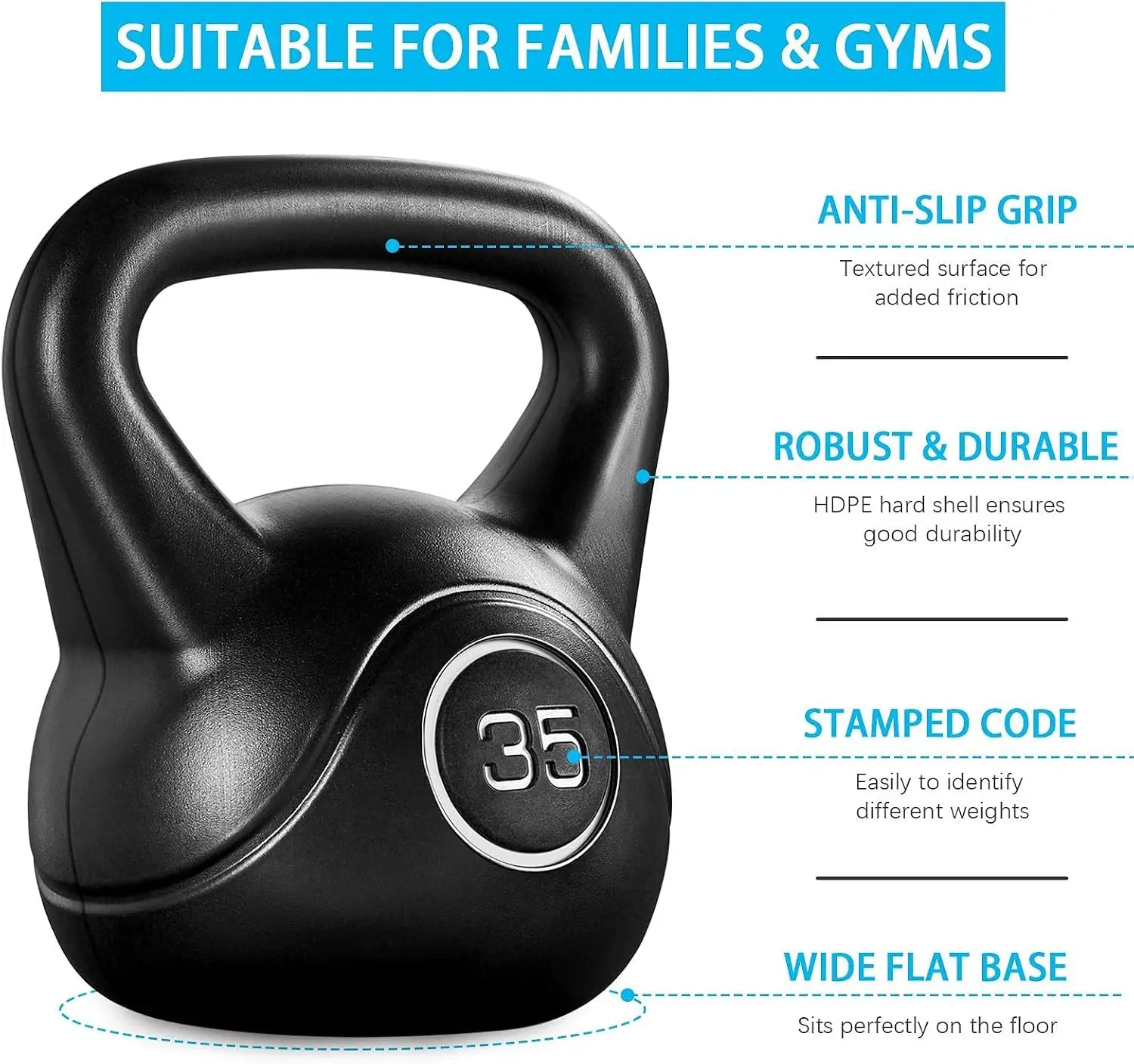 35lbs Kettlebell Weights