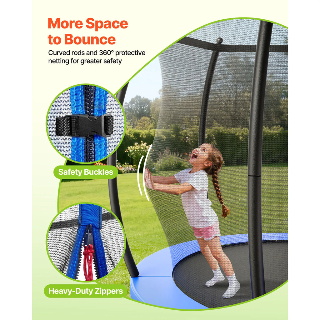 Outdoor Trampoline 8/10/12/14FT