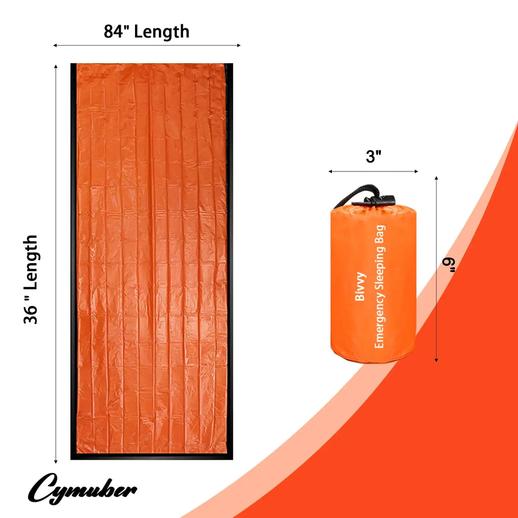 2-Pack Emergency Sleeping Bag