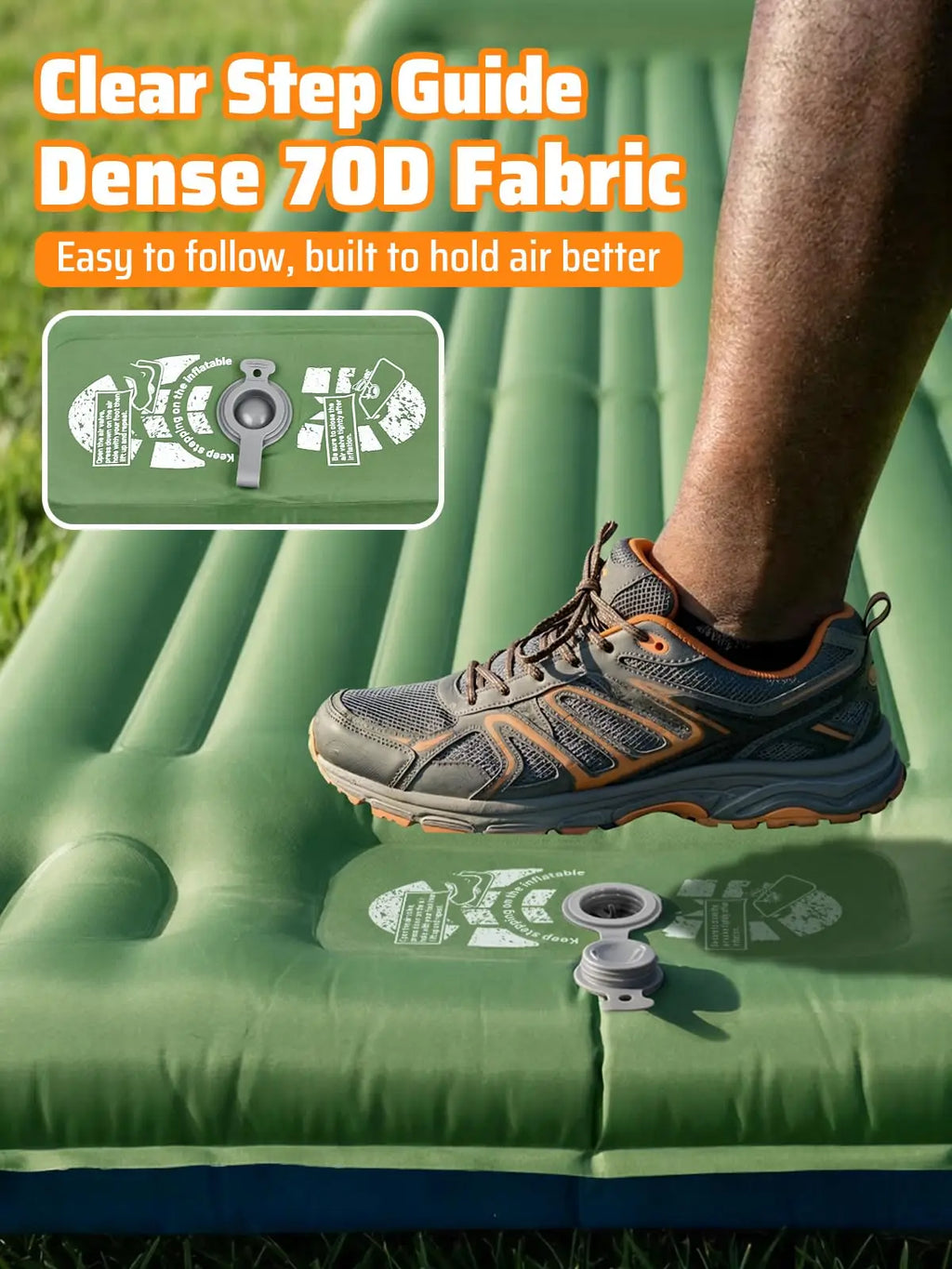 6.3 Inch Thick Inflatable Sleeping Pad