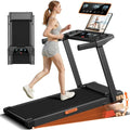 Foldable 16% Incline Treadmill  LED Display