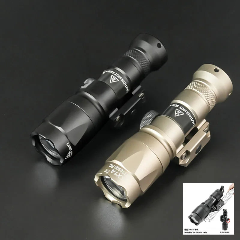 Tactical Scout Light Rifle Flashlight