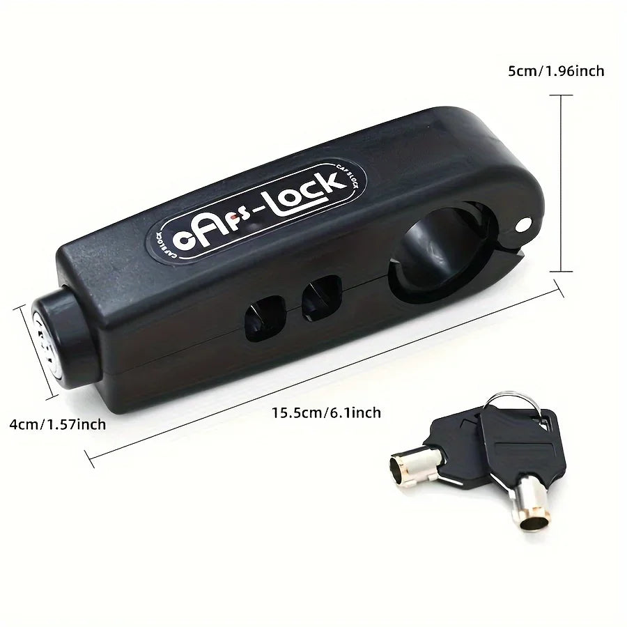 Portable Electric Bicycle Brake Handlebar Lock