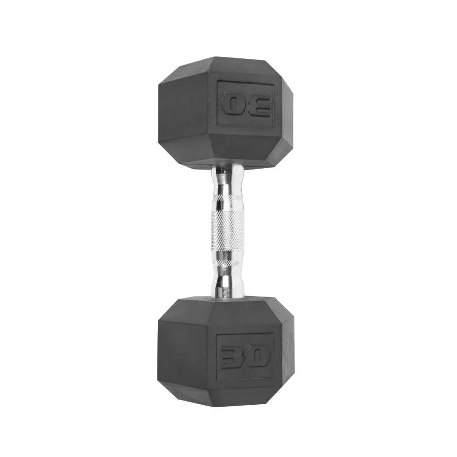 Barbell Coated Hex Dumbbell Single 30 lbs