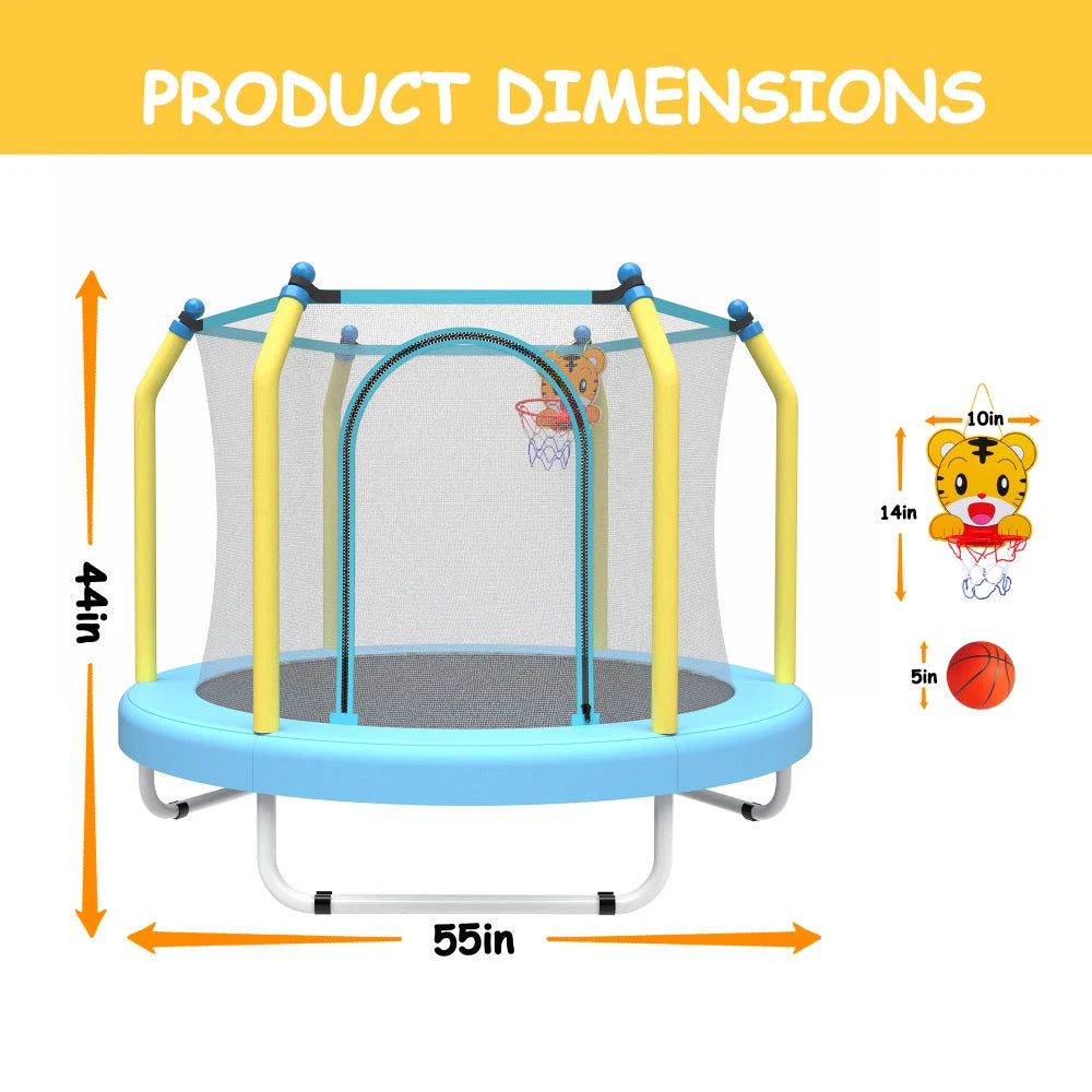 55-inch Trampoline for Kids