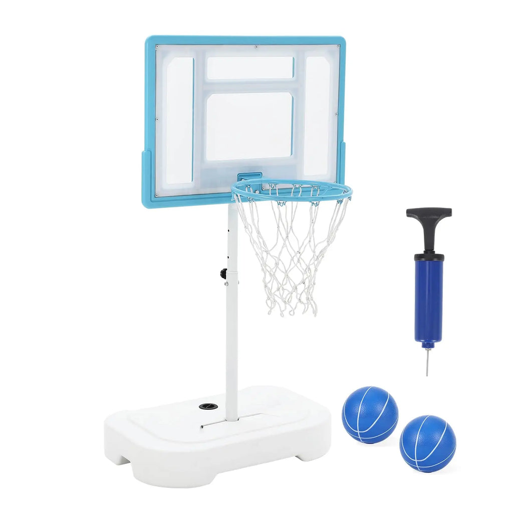 Outdoor Poolside Basketball Hoop