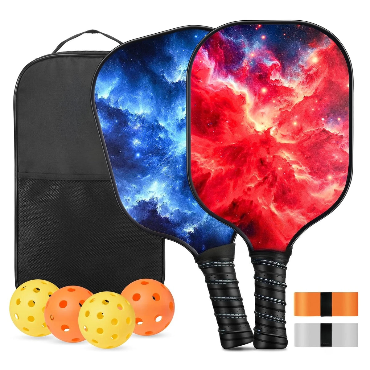 2 -4 Pack USAPA Approved Fiberglass Pickleball Paddles Set