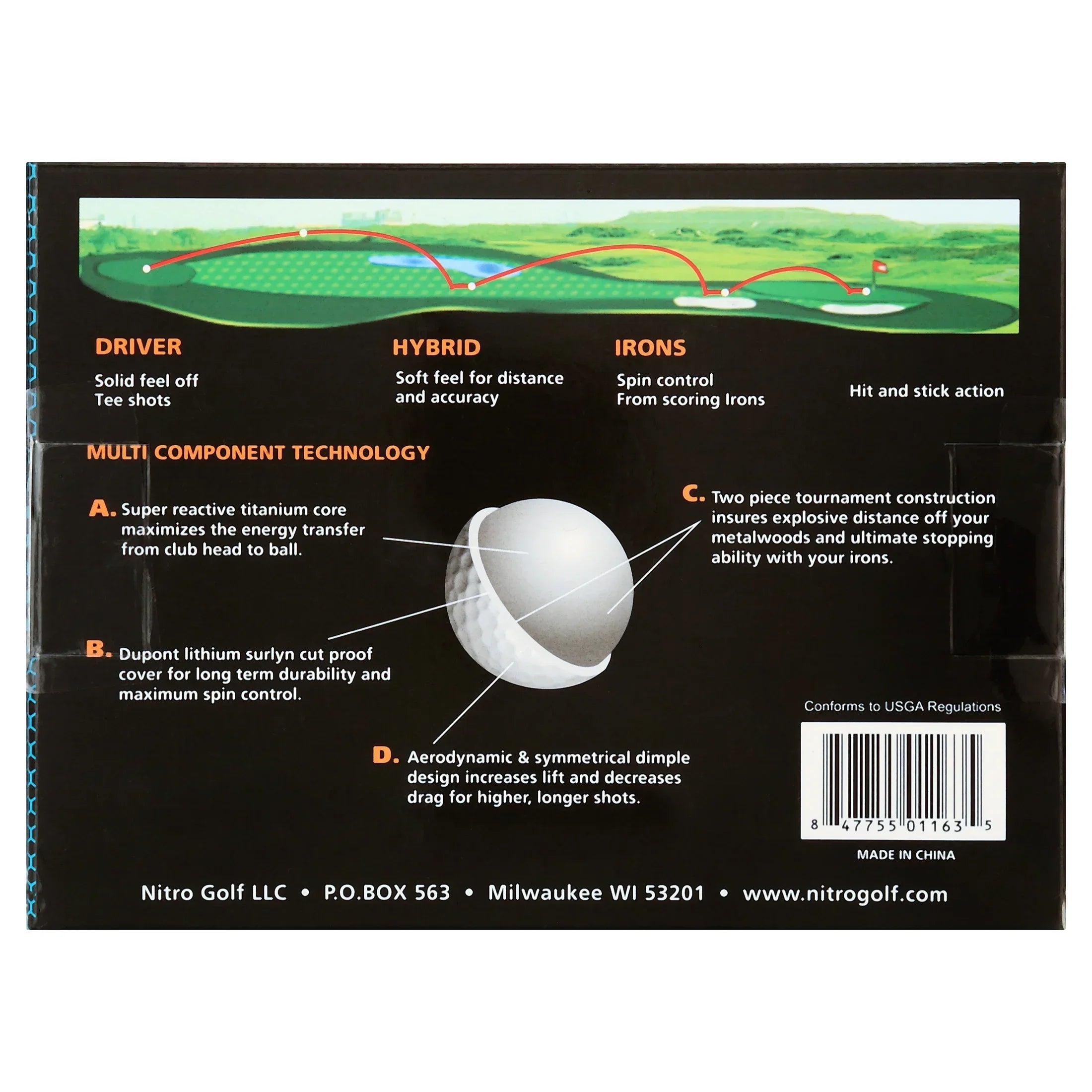 2 pack DiGolf balls 24 white golf balls