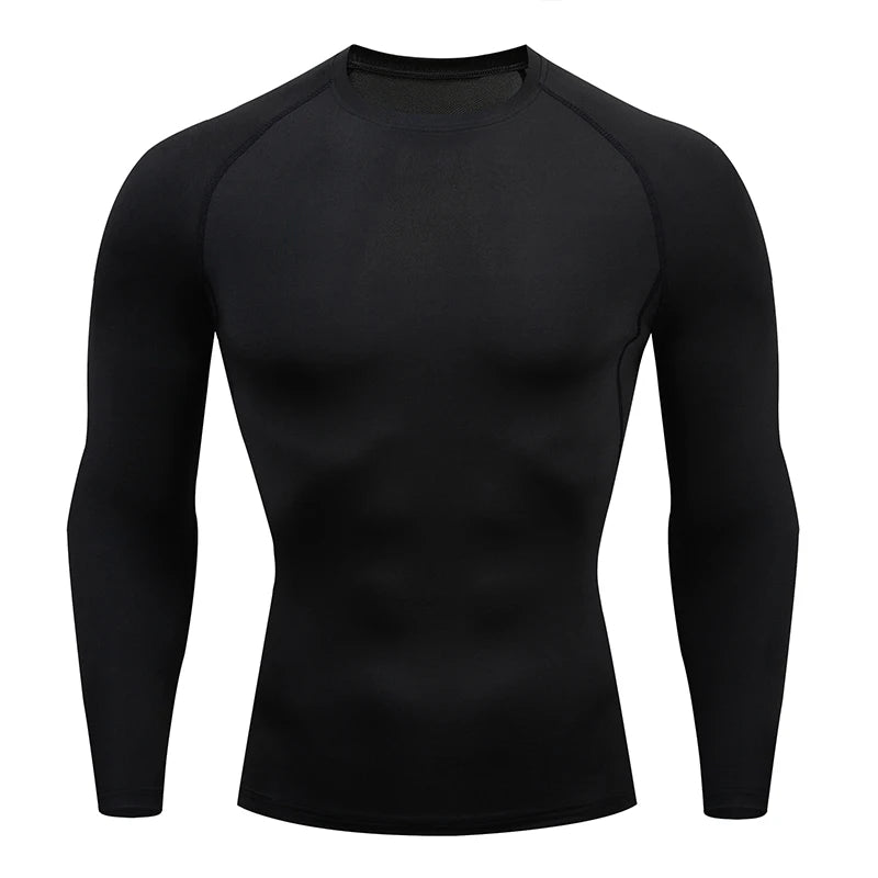 Mens Gym Compression Shirt Rashgard Fitness