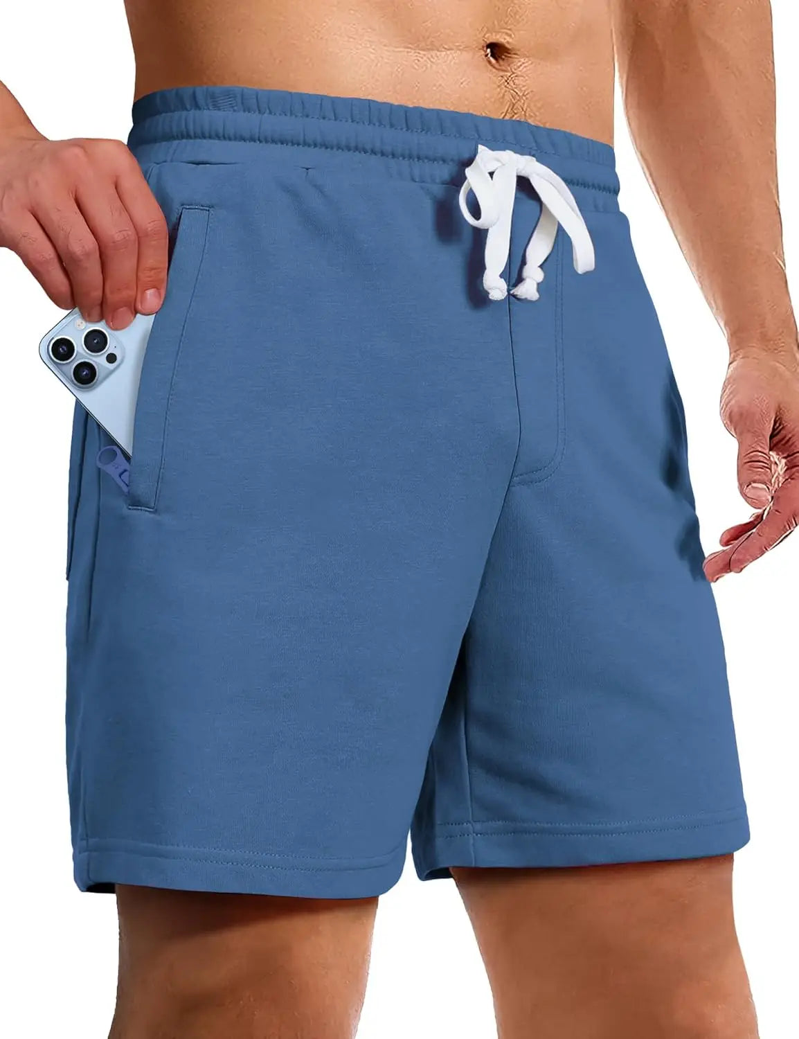 Sweat Shorts for Men 5 Inch Inseam