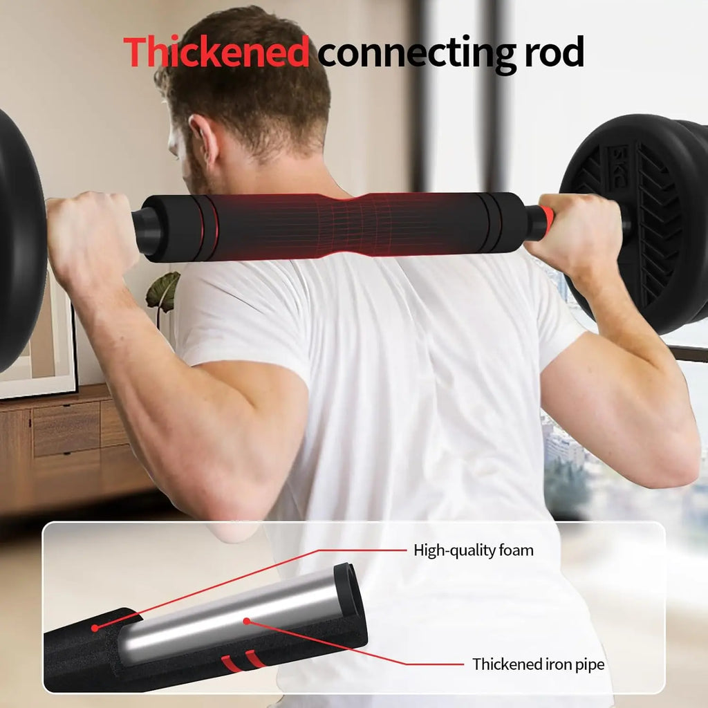 Adjustable Dumbbell Set, 20-80lbs Free Weights