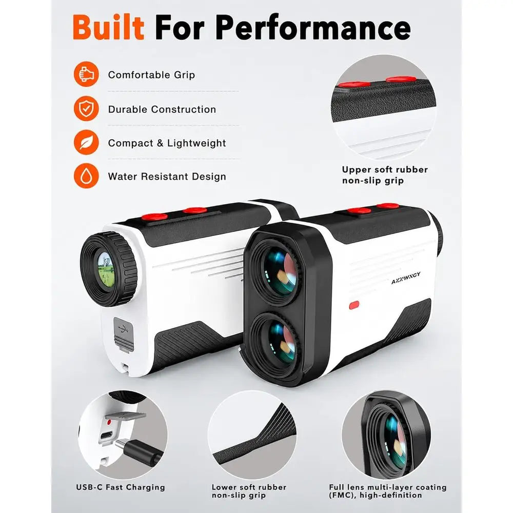 1500 Yard Laser Rangefinder with Slope Compensation