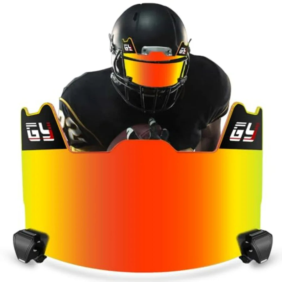 Tinted  Football Helmet Visor for Adult and Youth Football Helmets
