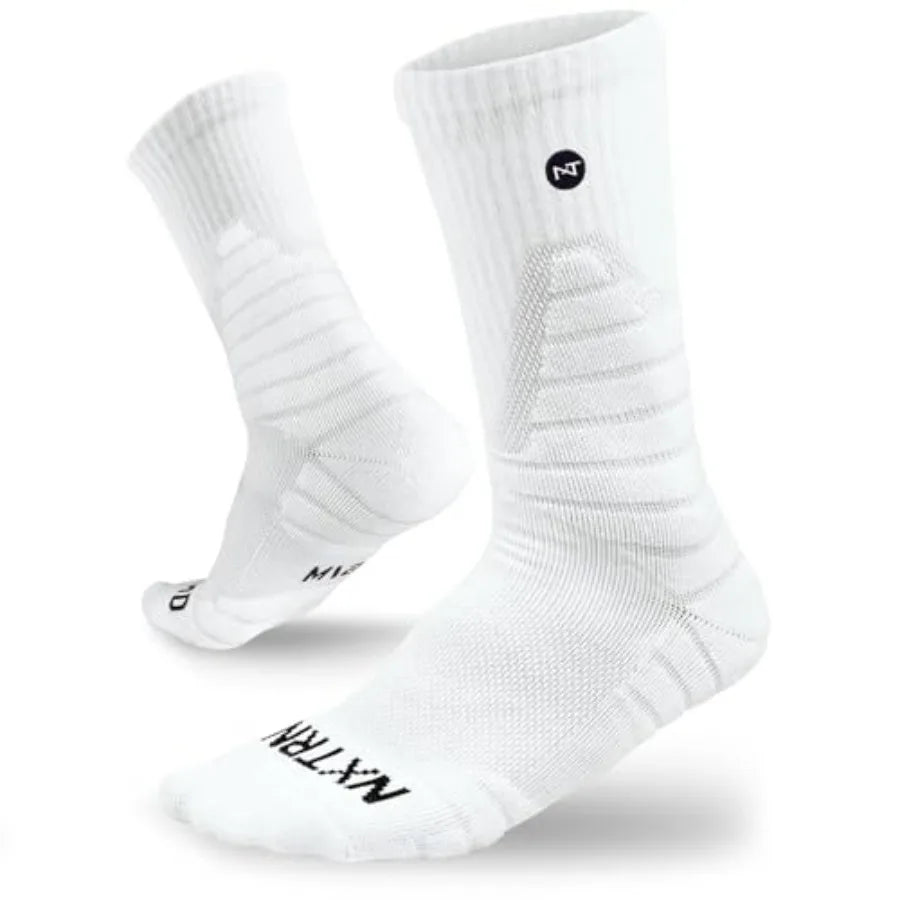 3 Pairs Compression Sports Crew Socks