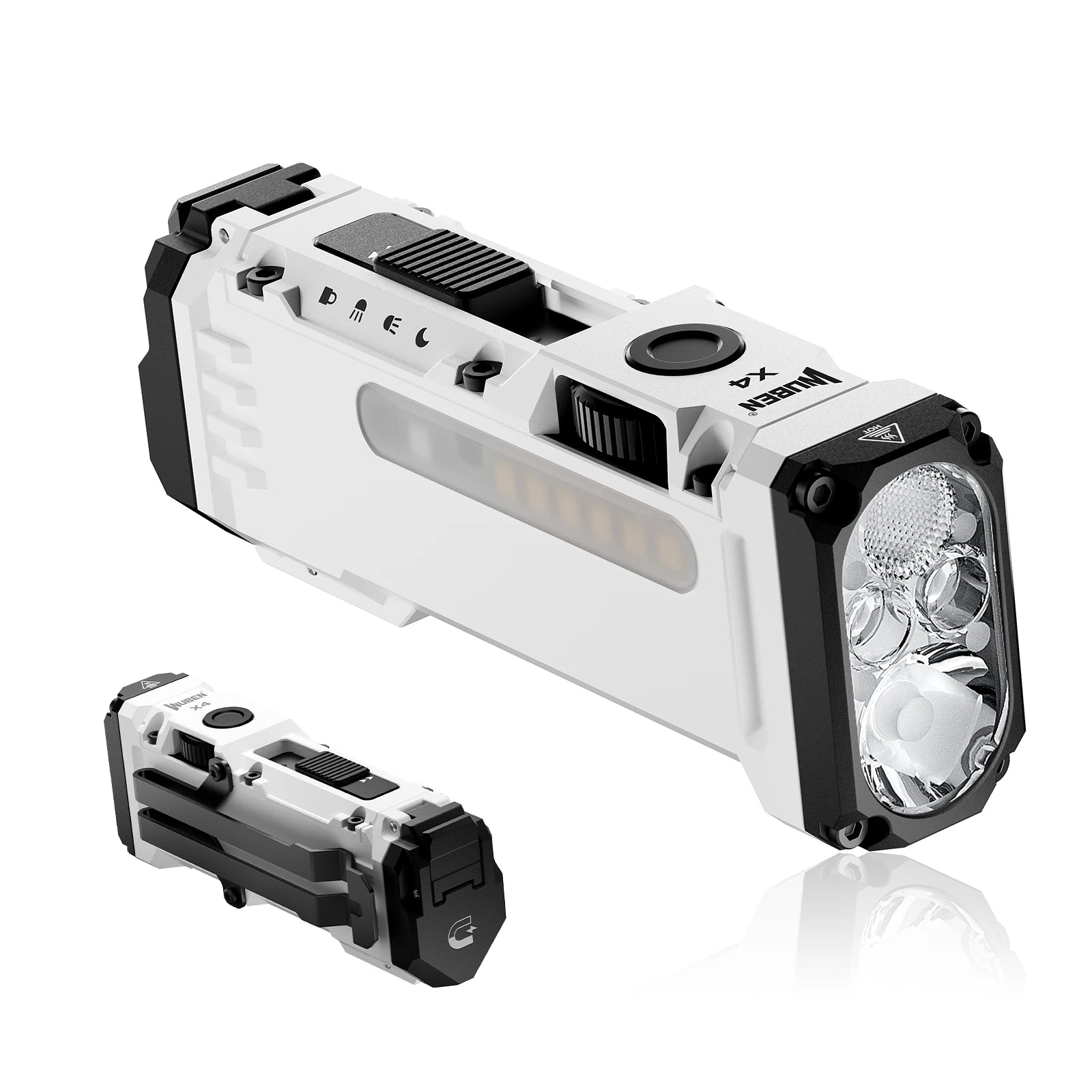 Flat Flashlight with RGB Light