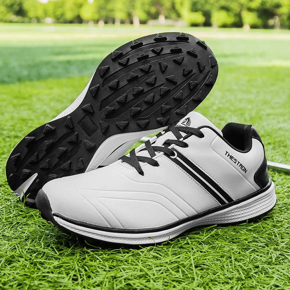 Men Waterproof Golf Sport Shoes