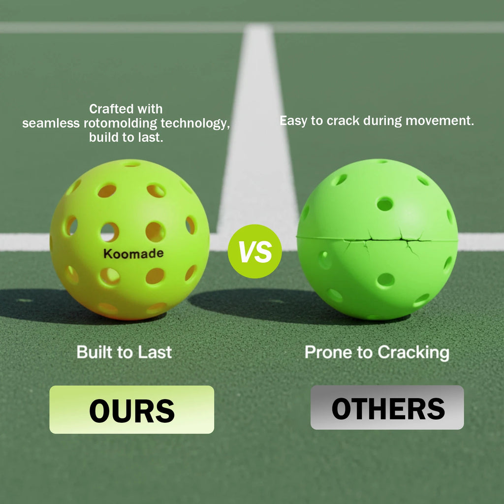 40-Hole Outdoor Pickleballs 8/16Pcs