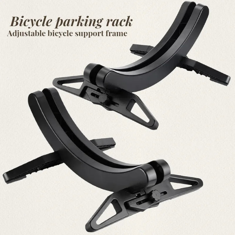 Adjustable bicycle floor bracket