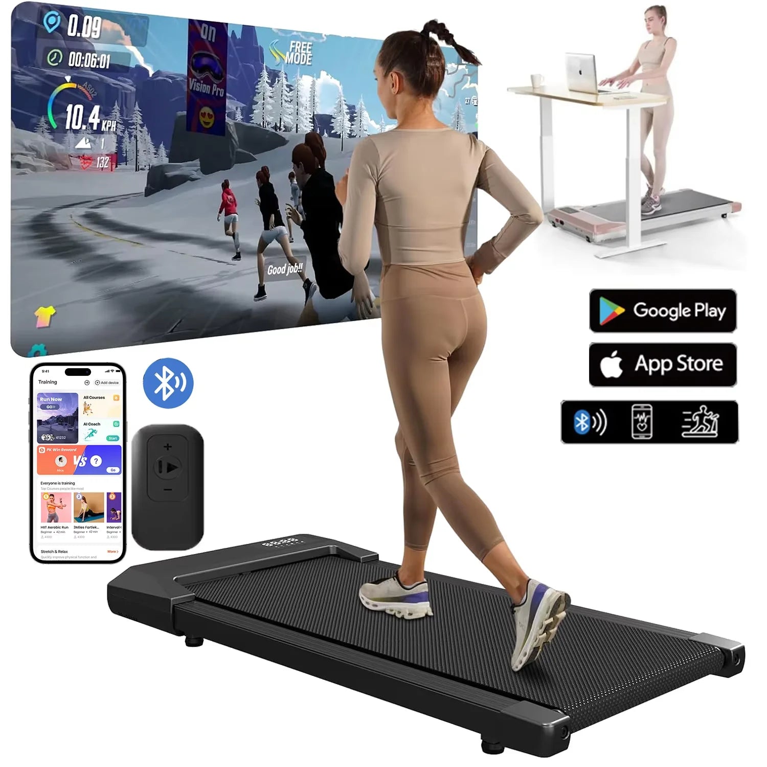 Walking Running Fitness Exercise Machine