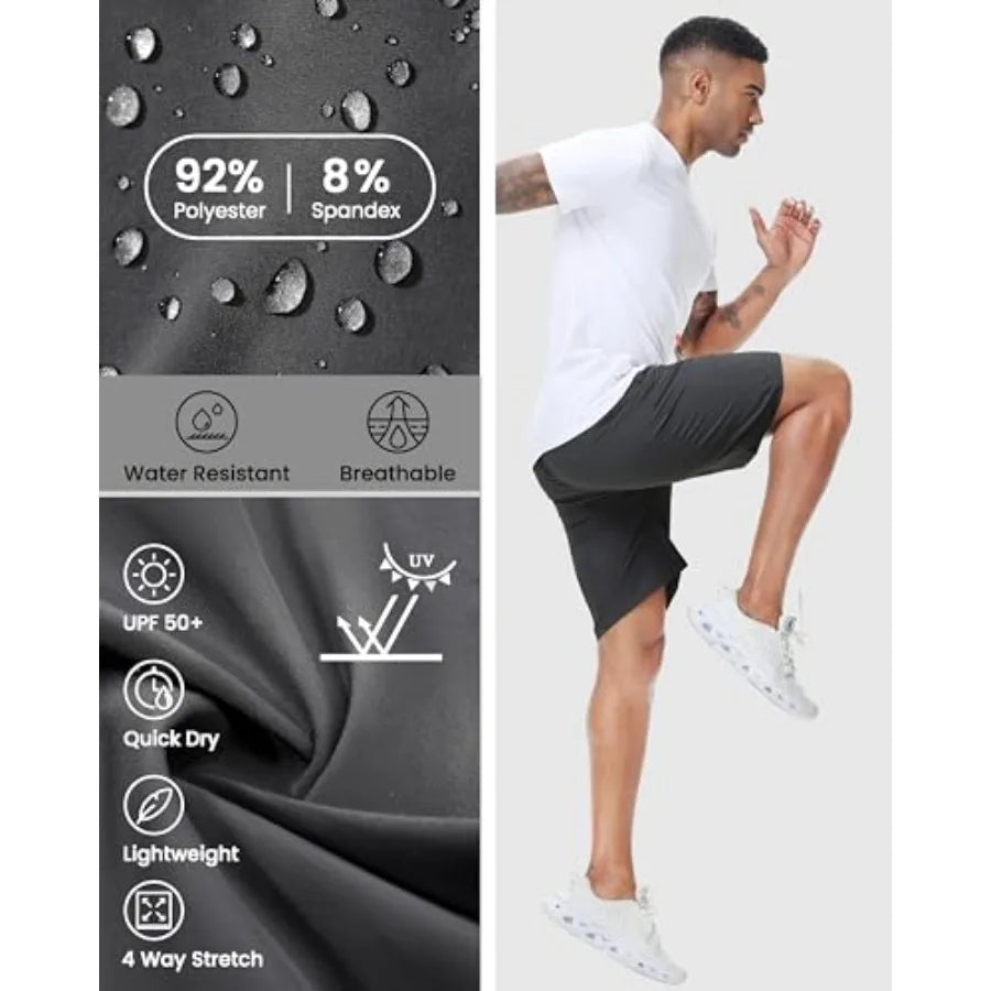 Men's Hiking Cargo Shorts with Zipper