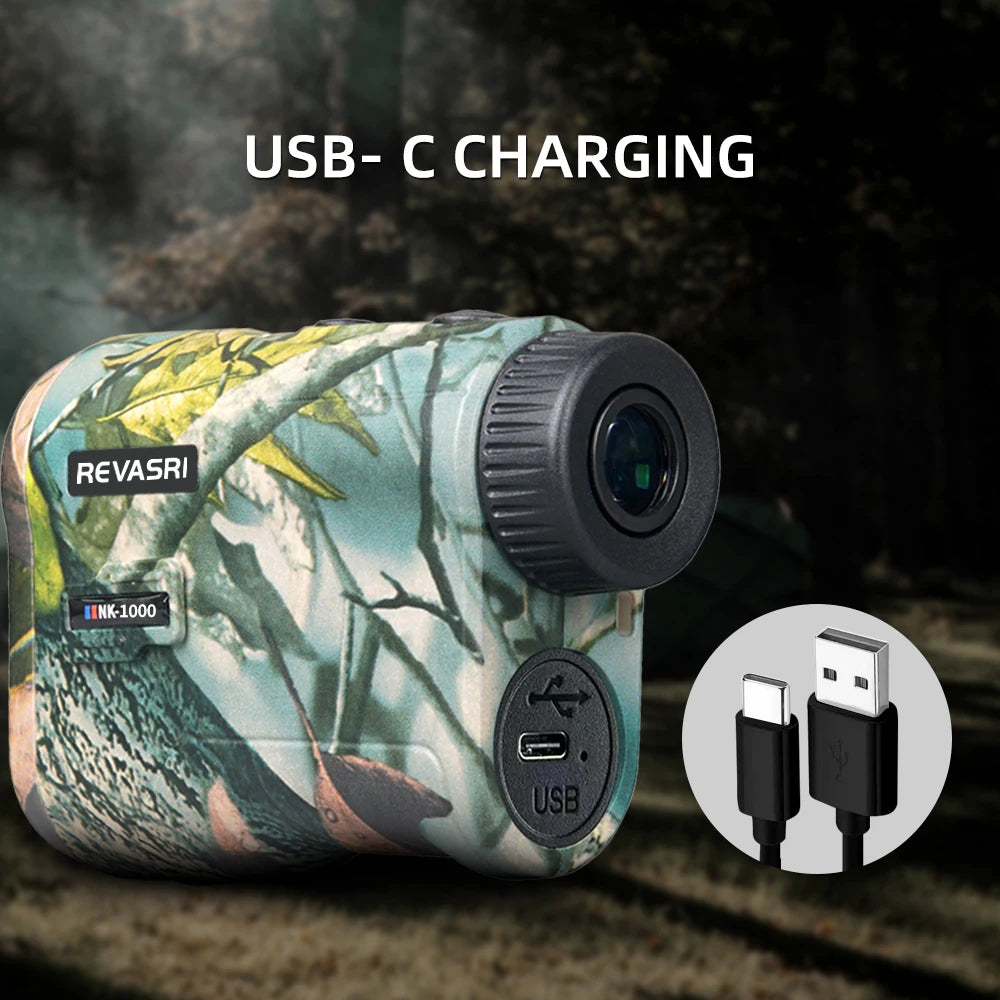6x 1000M Laser Rangefinder for Hunting