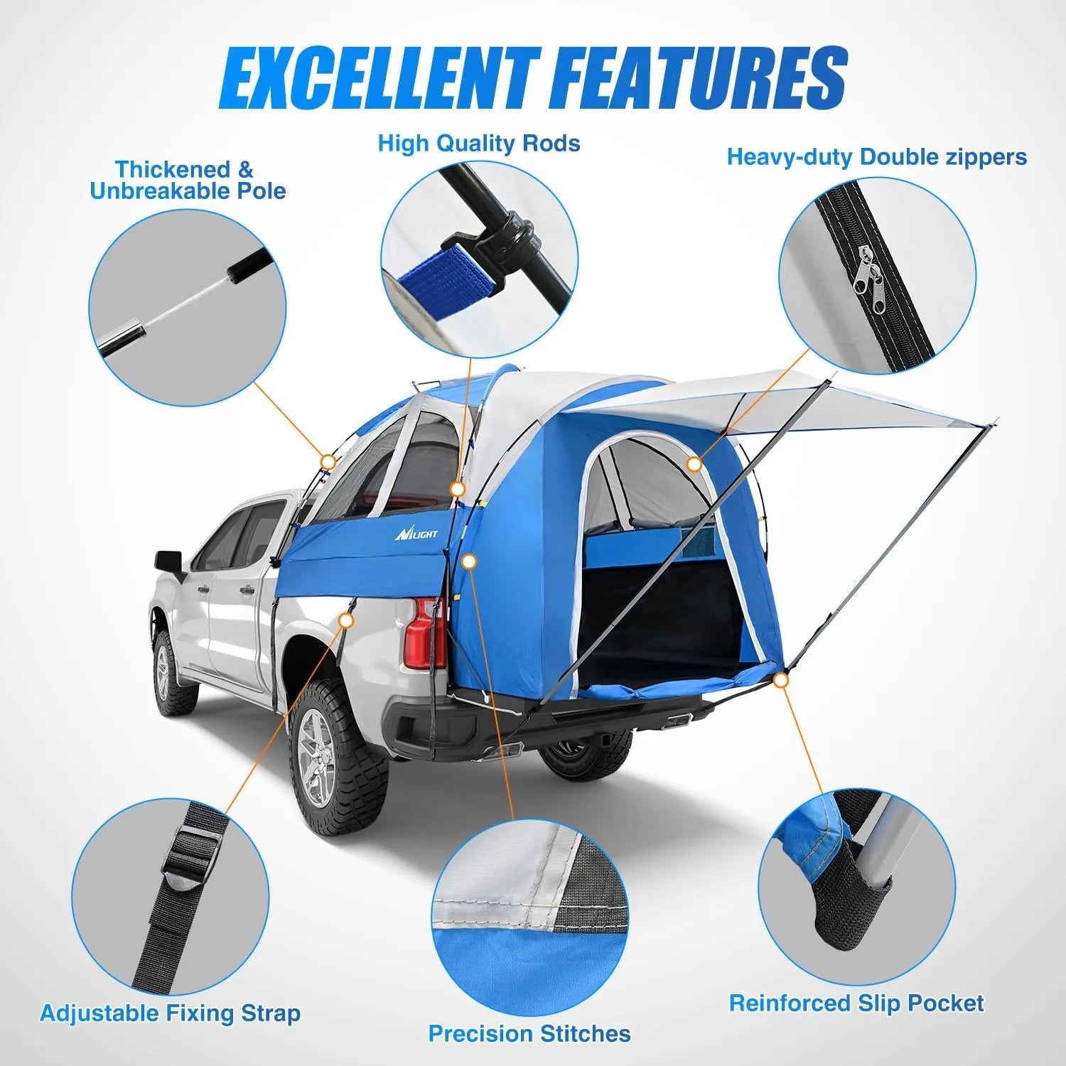 Night Truck Bed Tent