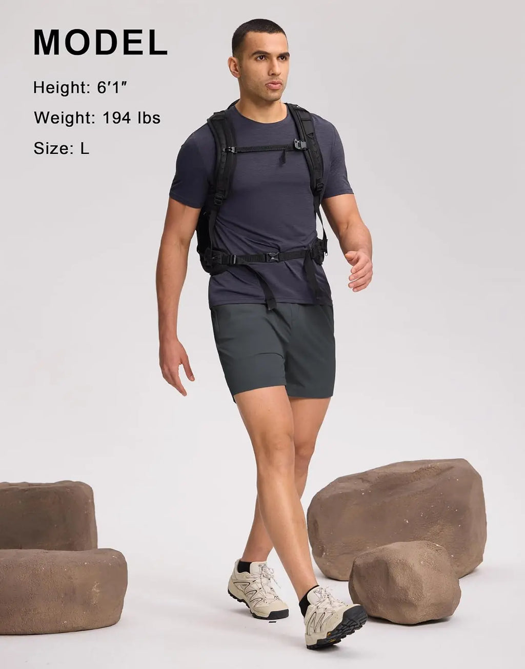 Men's Hiking Shorts 5" Quick Dry