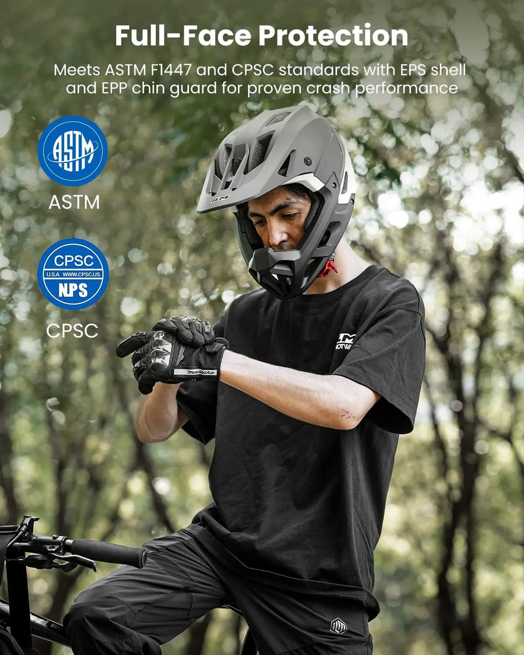 Full Face Mountain Bike Helmet