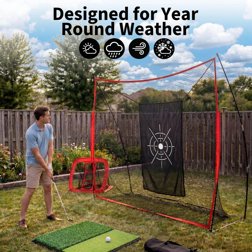 Backyard Golf Practice Net 10x7FT