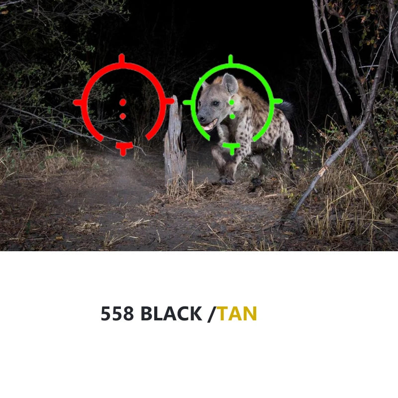 558 Red Dot  Red Green Dot Reflex Sight