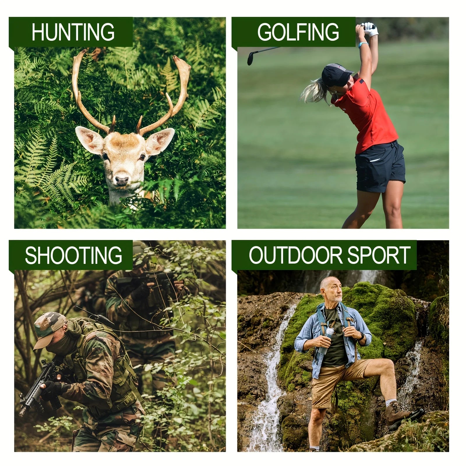 Golf/Hunting Rangefinder with Slope