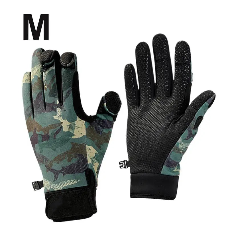 Winter Fishing Gloves  For Men