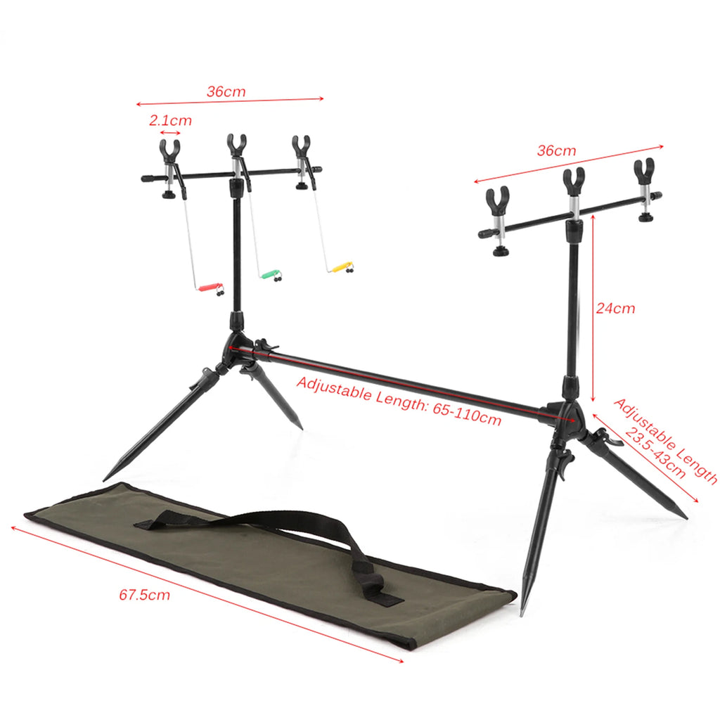 Carp Fishing Rod Pod Stand Holder