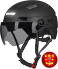 Adult Bike Helmet with USB Rechargeable LED