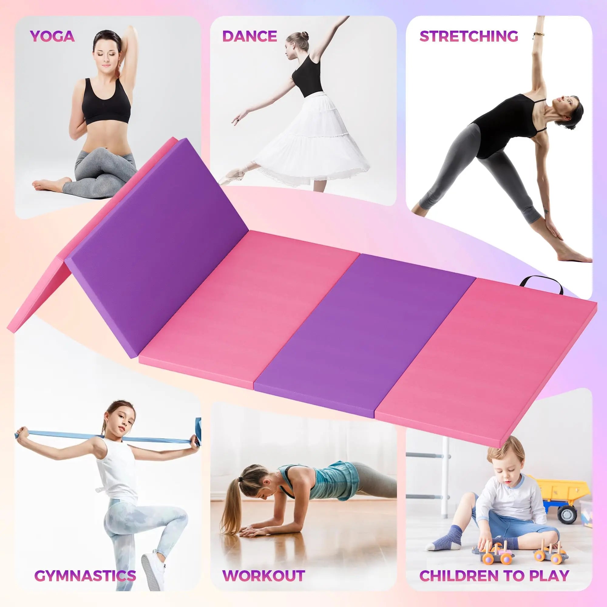 Gymnastics 4-/5-fold Exercise Mats