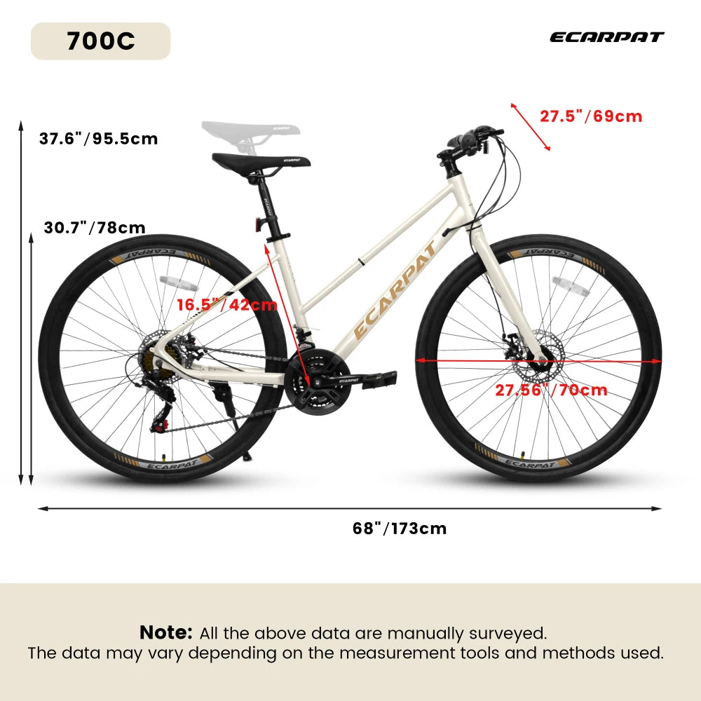 700Cx35 Road Bike Aluminum Alloy Wheels