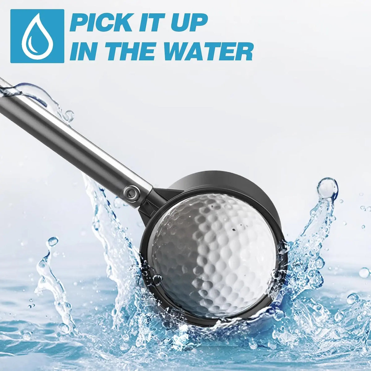 9Ft/12Ft Telescopic Stainless Steel Golf Ball Retriever