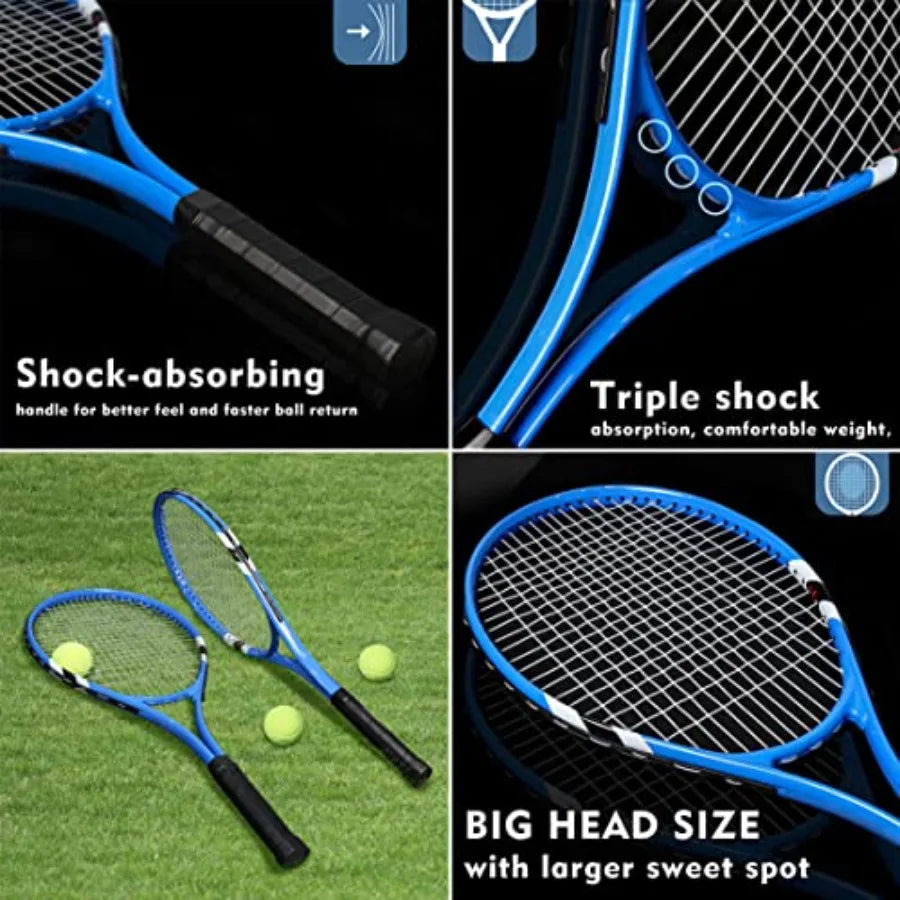 Tennis Rackets 2 Players Recreational