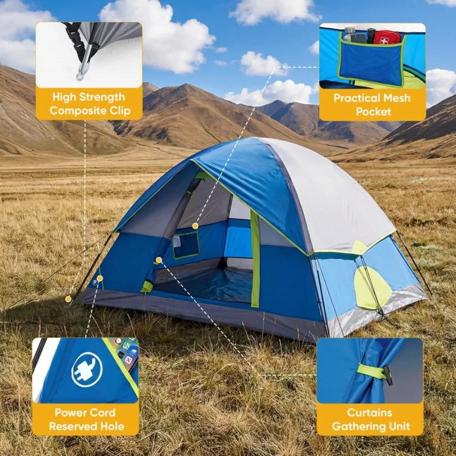 2 Person Waterproof Camping Tent